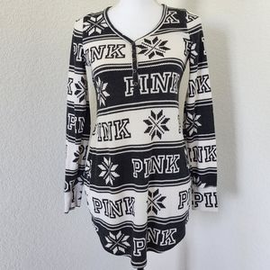 PINK Victoria's Secret Thermal Tunic shirt size XSmall